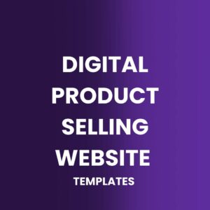 DIGITAL PRODUCT SELING WEBSITE
